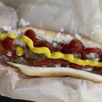 コストコ ホールセール フードコート - 料理写真:ホットドッグ（ソーダ付き）¥180