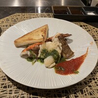 鉄板焼き 太縁 -  鉄板焼き 太縁 -