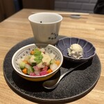 焼鳥 ふくなが - 前菜