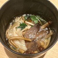 鮨 龍次郎 - 平茸の揚げ浸し