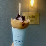 7716s crepe - ブルーベリー＆チョコレート