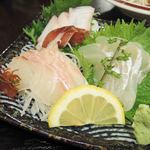 串のこたに -  刺身３点盛り