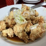 中国 東北飯店 - 揚げ物がスイスイいけるソース！