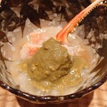 伯雲 - 松葉蟹の爪と脚のしゃぶしゃふ