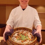 伯雲 - 蟹飯と大将