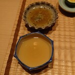 伯雲 - 蟹酢か蟹味噌醤油で