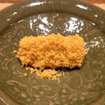 伯雲 - 富田林の海老芋に自家製唐墨を振り掛けて