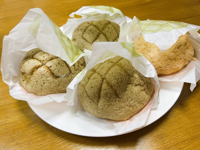 茨城県産米粉や茨城県産メロンを使用したメロンパン』by りす3 : ぼく