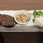 信州そばきりみよ田 - お通しには味噌もありました