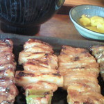 大衆ろばた焼酒場 足立屋 - 足立屋自慢のやきとり定食 