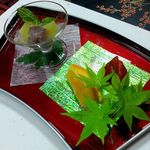 山神温泉 湯乃元館 -  夕食のデザート
