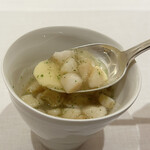 CHIUnE - アコヤ貝の貝柱の茶碗蒸し