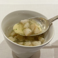 CHIUnE - アコヤ貝の貝柱の茶碗蒸し