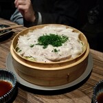 個室居酒屋 五反田 日々喜 - 豚肉せいろ蒸し