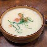 ステーキ屋ひろ - セットのコーンスープ