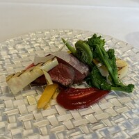 雀の庵 郡上 - 郡上産鹿のタリアータ