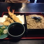 信濃庵 -  天ざる