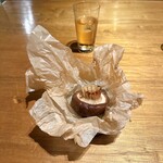 ドンブラボー - 王様しいたけ （炭火焼き、白トリュフオイル） 