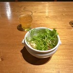 ドンブラボー - 白子
      （白子＆カリフラワーのオーブン焼き、パン粉、レモン、アンチョビ、ケッパーと焦がしバターのソース、梶谷農園のハーブ）