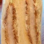 サンドイッチ工房 サンドリア 本店 - トンカツサンド：2024/12/７