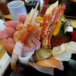 野口鮮魚店 -  特上海鮮ちらし(２８００円税別)