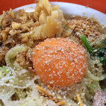 ラーメン千代作 - 卵黄など