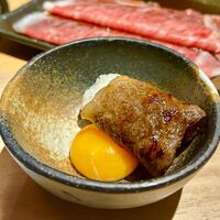 近江うし焼肉 にくTATSU 銀座店 - リブロースの焼きしゃぶ