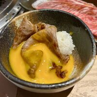 近江うし焼肉 にくTATSU 銀座店 - サーロインの焼きしゃぶ