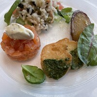 代官山ASO チェレステ 二子玉川店 - スモークサーモンのタルタル