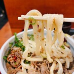 麺処 綿谷 高松店 - 麺のアップです。（2024.11 byジプシーくん）