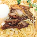 磨宝の鶏中華そば てらうち - 栃木ではあまりお目にかかれない親鶏チャーシュー