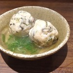 さわらのつみれなんだと。
          顔色悪いけど結構イケる