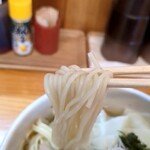 らーめん 志ん海 - 自家製の麺