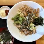 麺屋酒田 - マヨネーズと辛味噌をよぉ〜くマゼマゼしてズルズルSUSURU❤️❤️❤️❤️❤️