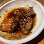 銀座 王十里 - ホルモン焼き上がり