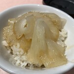 中国料理 旬輝 - フカヒレを乗せて白湯スープかけて餡掛け風に