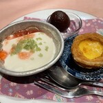 中国料理 旬輝 - お腹パンパンでも出てくるデザート達。勿論、全部いただきますw