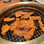 銀座 王十里 - ミノの焼き