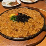 銀座 王十里 - ミノ炒めご飯