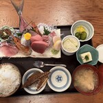 網元料理あさまる - お刺身御膳