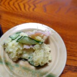 居酒屋うさぎや - さつまいもサラダ小鉢