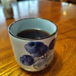 居酒屋うさぎや - 温かい麦茶