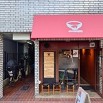 江戸堀 焼豚食堂 - 退店時に撮影。