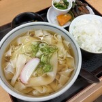 おかだうどん - きしめん定食