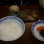 滋味 康月 -  ご飯と香の物