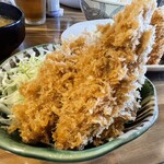とんかつ 大倉 - 単品のカキフライ