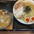 つけ麺 丸和 - 料理写真:丸和カレーつけ麺特製トッピング(麺大盛り)