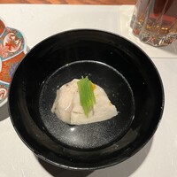 鳥さと 別邸 - 大山茹で鶏スープ椀