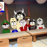 すし鶴 - アイドル超人全員集合‼︎
      あっキン肉マン、欠席や
      麻爺はセルフタイマー間に合わず(´∀｀)