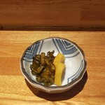 洋食 つちや - 漬物は日替わり